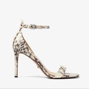 Michael Kors Harper Snake Skin Sandal